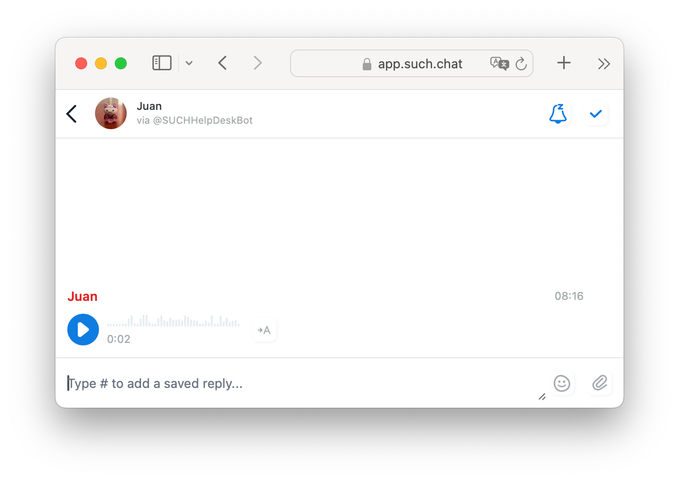 Using Voice-to-Text — screenshot 3