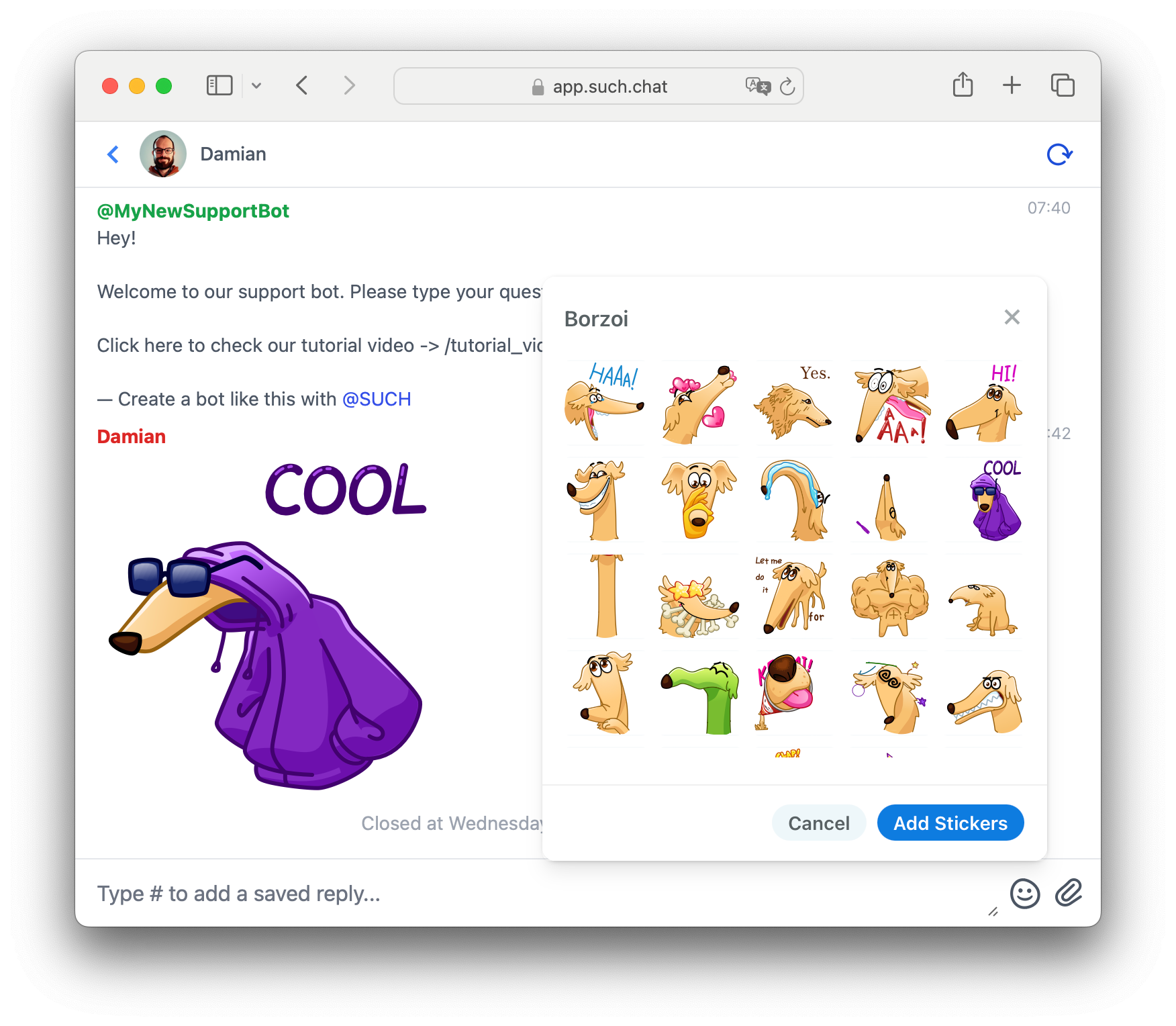 How To Add/Remove Sticker Packs β screenshot 2