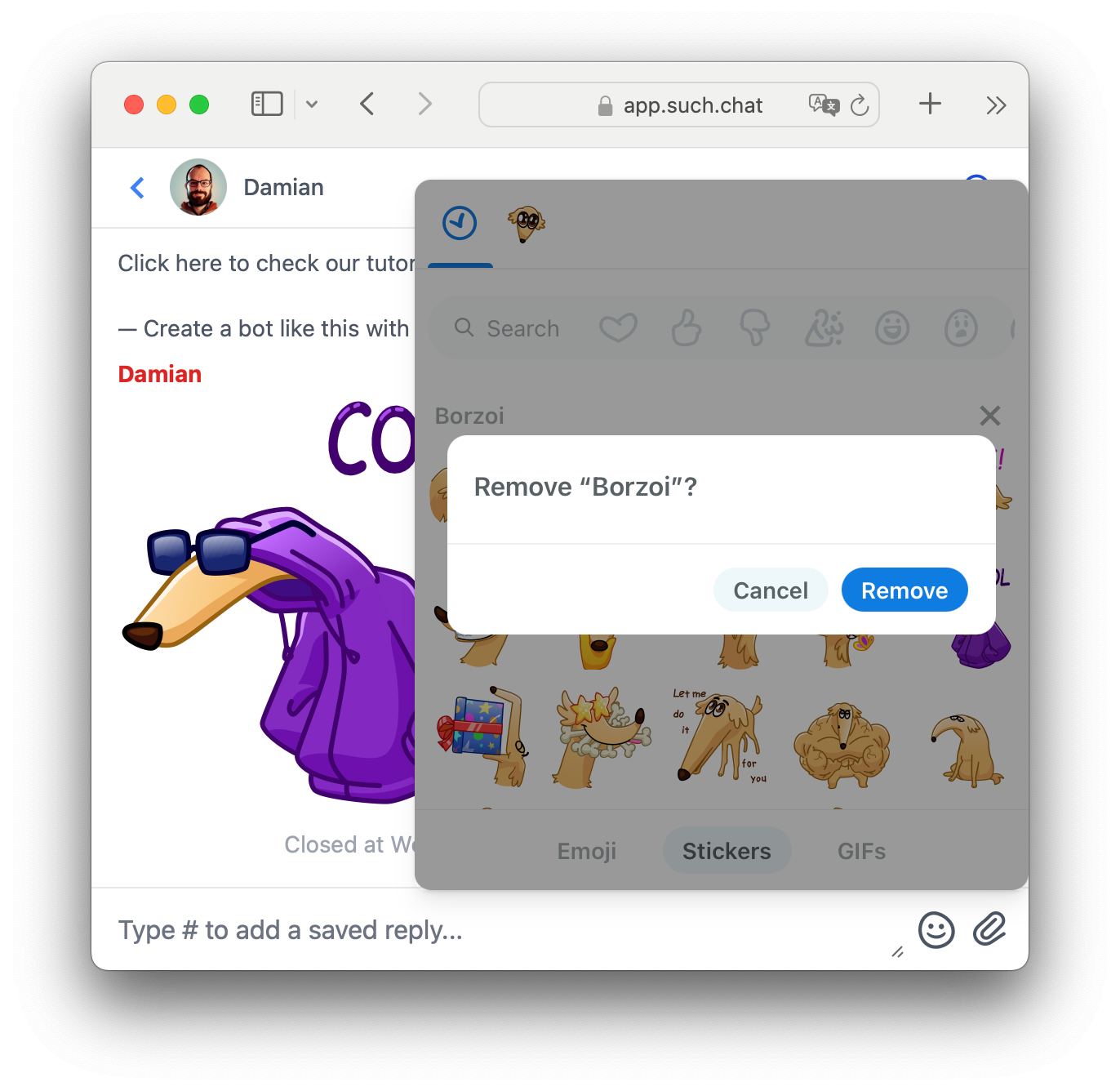 How To Add/Remove Sticker Packs β screenshot 4