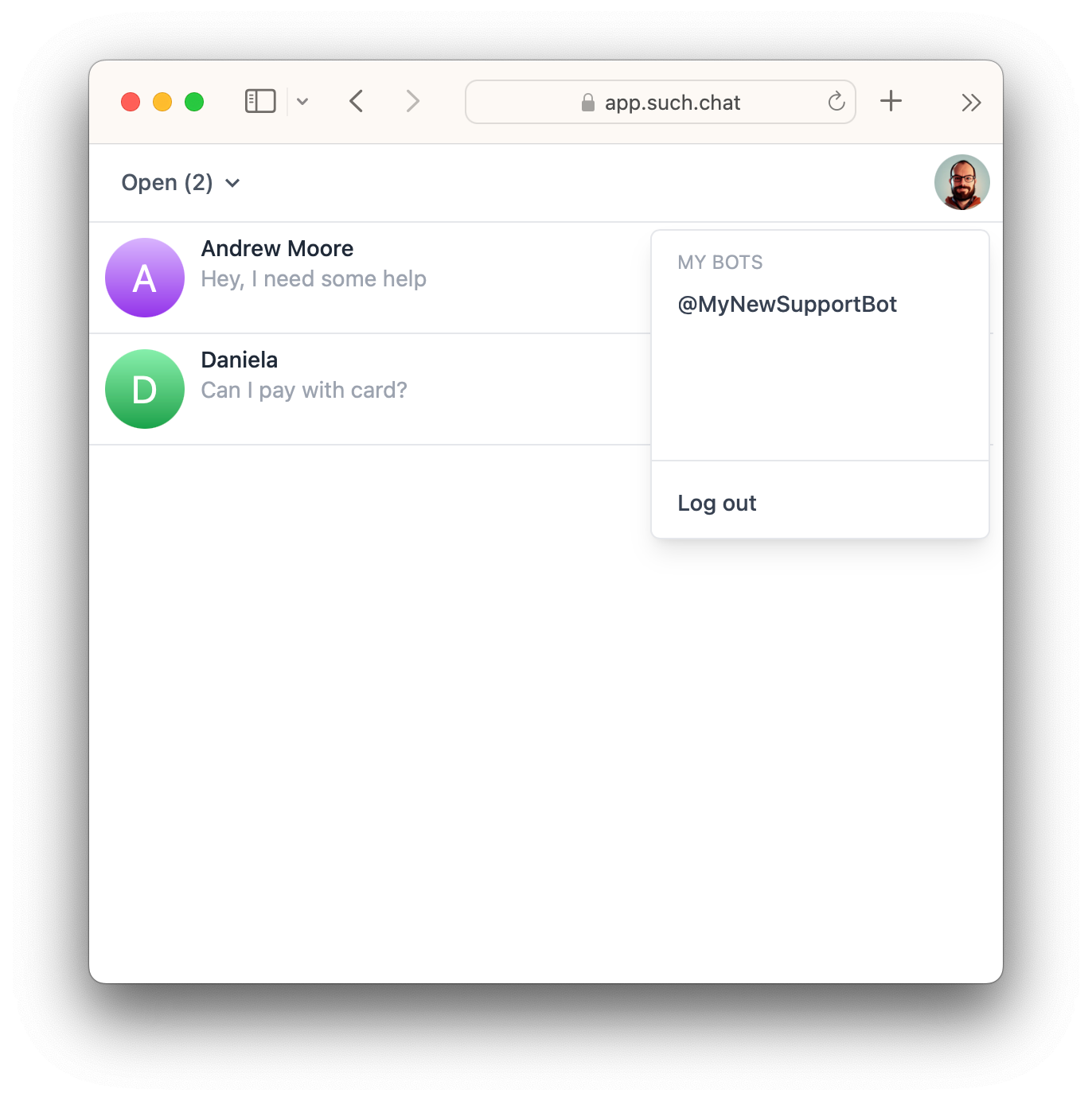 Quick Start (New to SUCH?) — screenshot 5