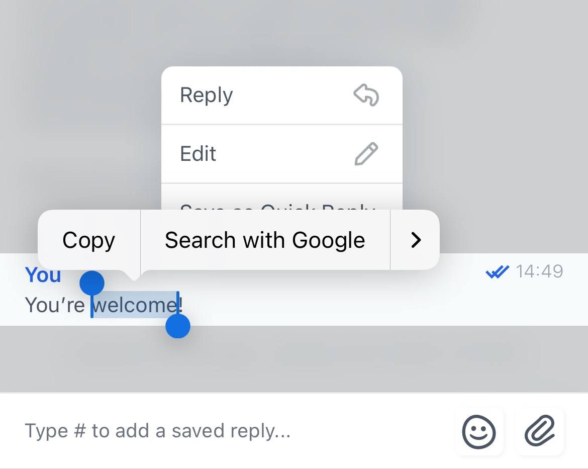 How To Edit and Reply to Messages — screenshot 2