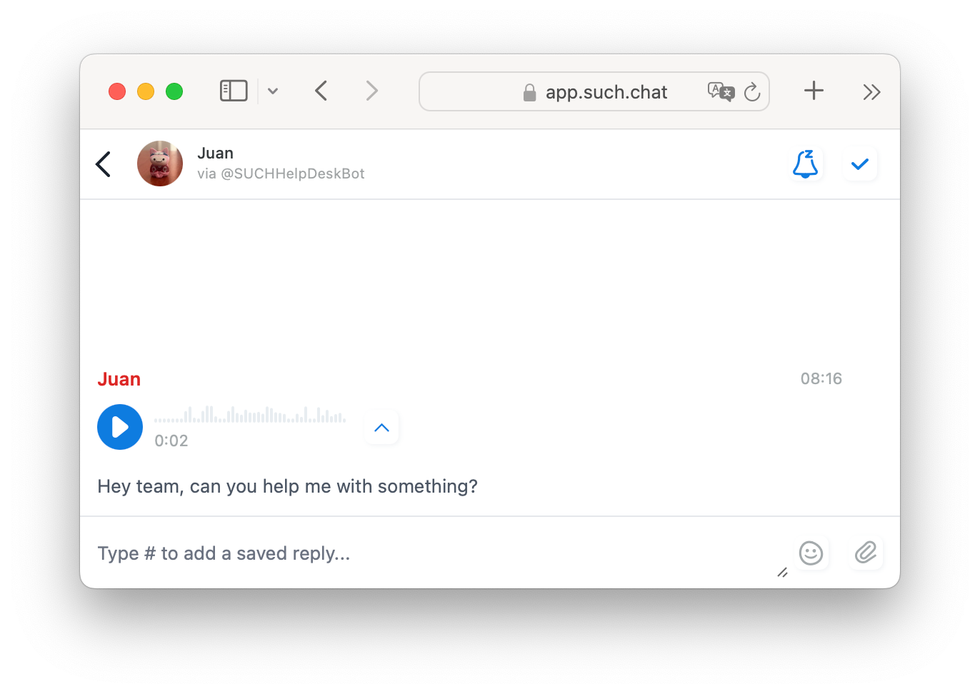 Using Voice-to-Text — screenshot 4